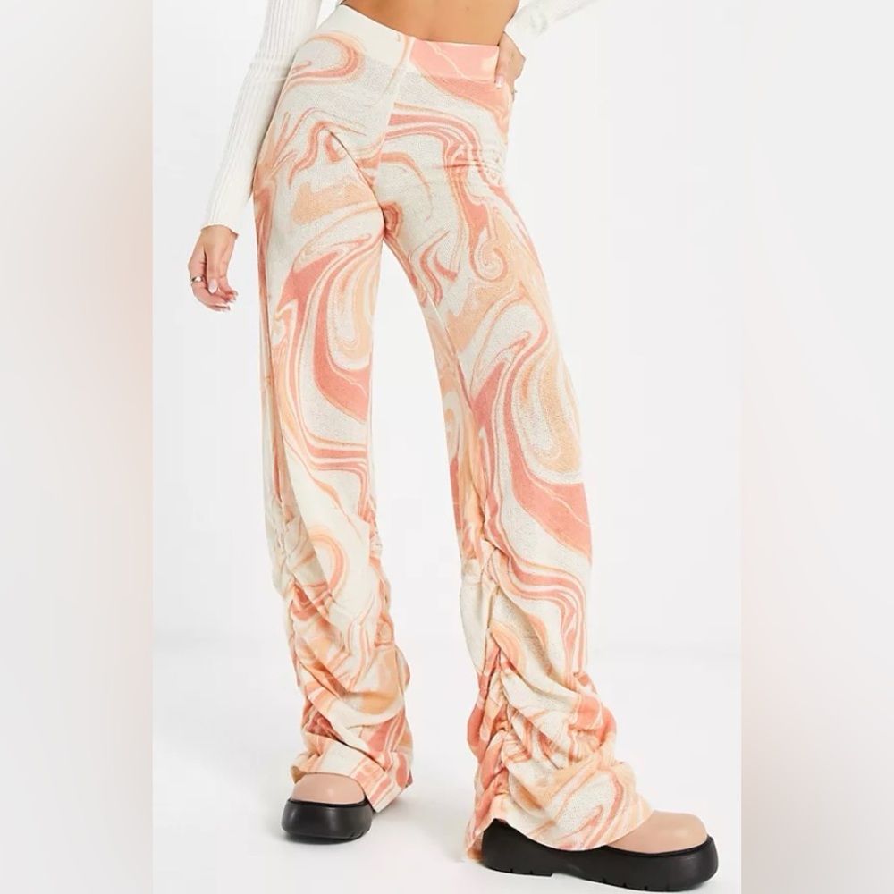 Jaded London Ruched Hem Pants
